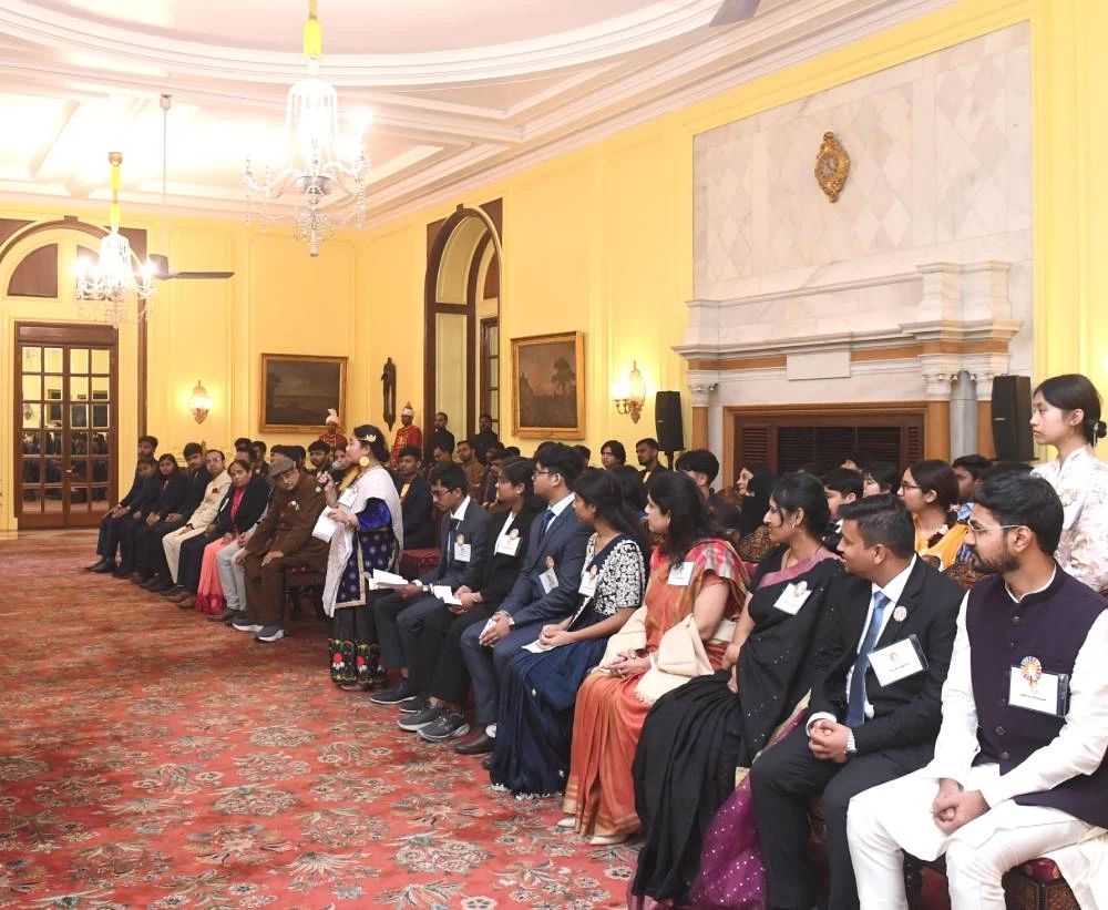 SHOWCASE OF GROUNDBREAKING GRASSROOTS WORK TO THE PRESIDENT OF INDIA AT RASHTRAPATI BHAWAN