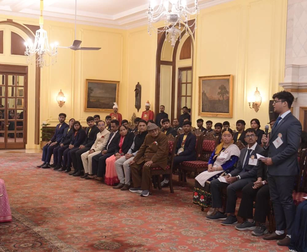 SHOWCASE OF GROUNDBREAKING GRASSROOTS WORK TO THE PRESIDENT OF INDIA AT RASHTRAPATI BHAWAN
