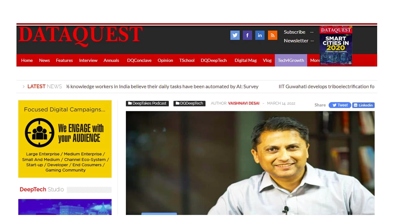 Coverage in Dataquest - March 14, 2022