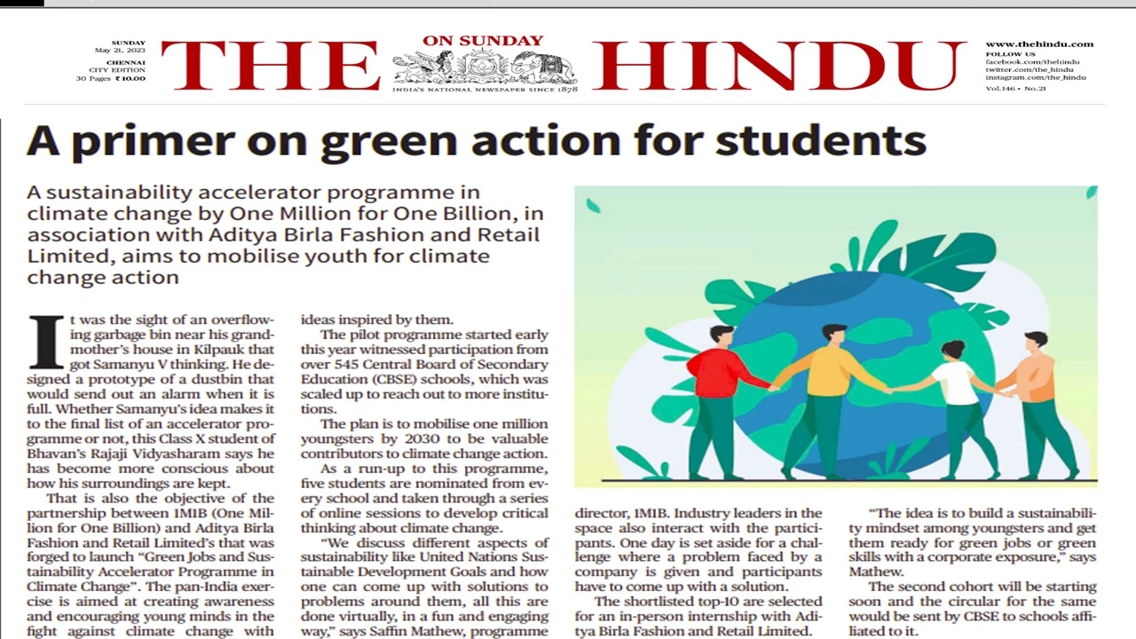 A primer on green action for students